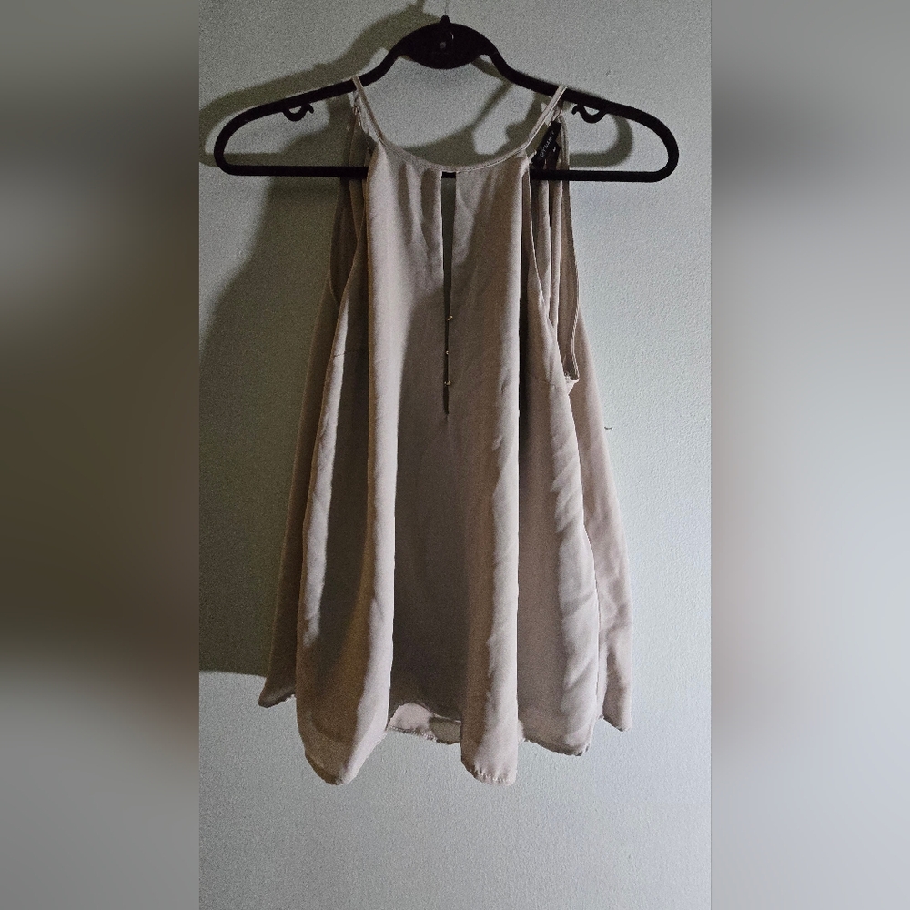 Dynamite Taupe Tank Top